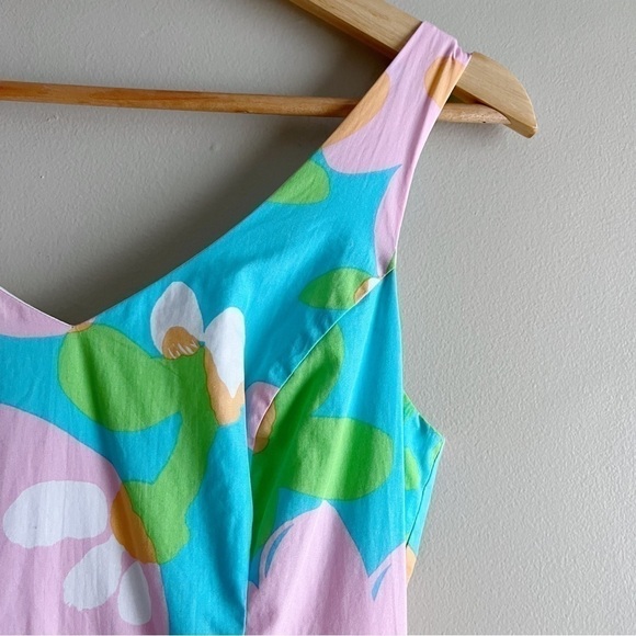 Lilly Pulitzer Lexington‎ Fit & Flare Mini Dress in Shorely Blue Mojo, Size 0 - Picture 5 of 11